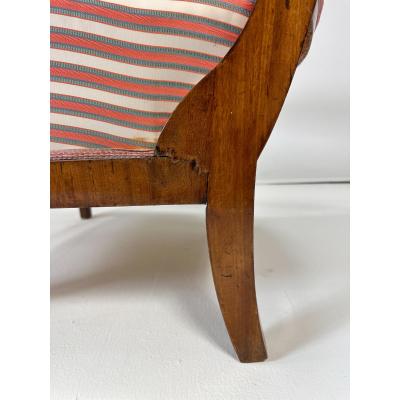 Pair of Early 19th Century Empire Armchairs