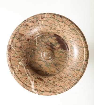 Pair of Early 19th Century Italian Grand Tour Rose Marble Tazze