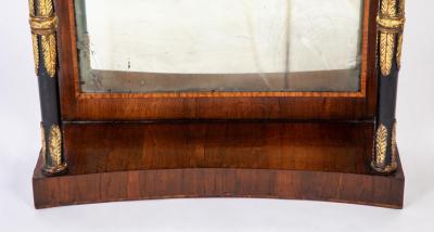 Pair of Early 19th Century Regency Rosewood Mirror Back Console Tables