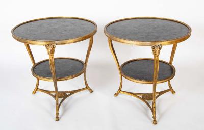 Pair of Early 20th Century French Directoire Gueridons