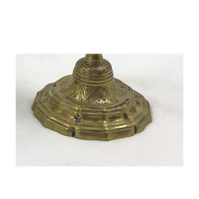 Pair of Early French Candlesticks