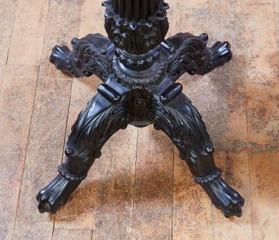 Pair of Ebony Pedestals