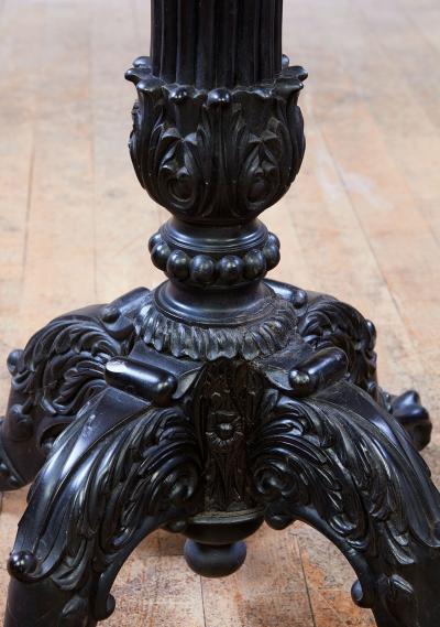 Pair of Ebony Pedestals