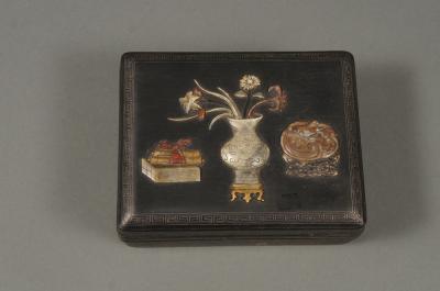 Pair of Ebony Wood Boxes