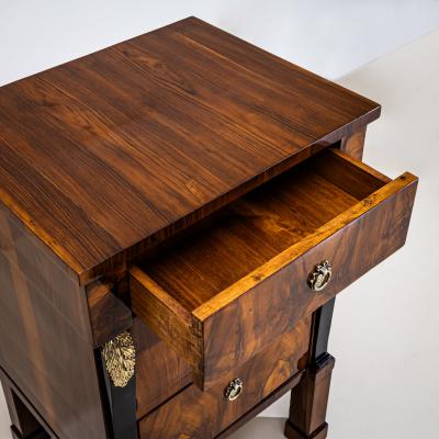 Pair of Empire Bedside Cabinets Italy Early 19th Century