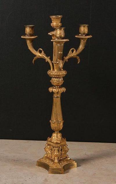 Pair of Empire Candelabra