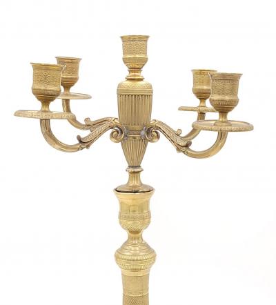Pair of Empire Style Candelabras circa 1890