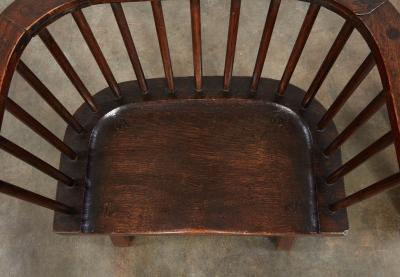 Pair of English Arts Crafts Windsor Armchairs c 1900
