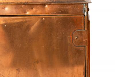 Pair of English Copper Ship s Starboard Port Ships Lanterns