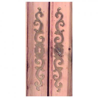 Pair of English Country Stripped Pine Bookcases