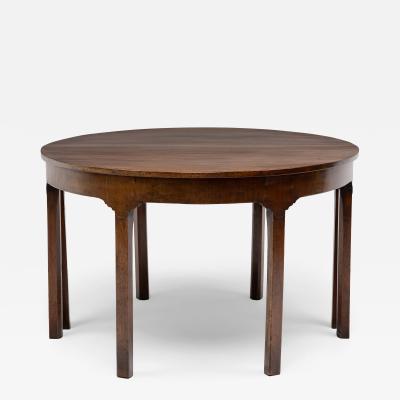 Pair of English Demi Lune Tables