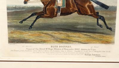 Pair of English Framed Equestrian Engravings