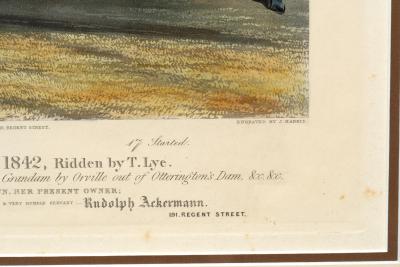 Pair of English Framed Equestrian Engravings