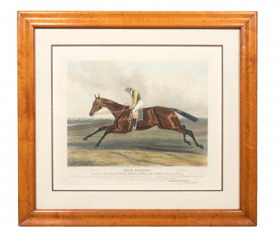 Pair of English Framed Equestrian Engravings