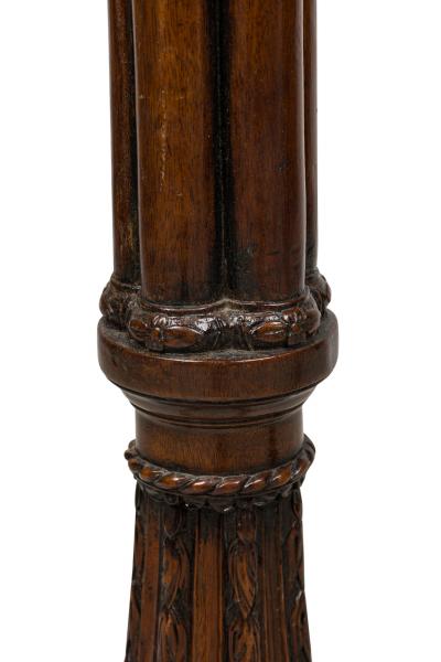 Pair of English George II Style Mahogany pedestals