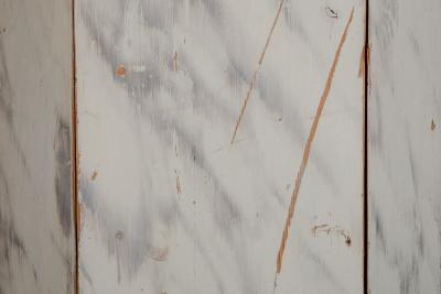 Pair of English Neoclassical Antique Faux Marble Painted Pine Columns