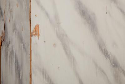 Pair of English Neoclassical Antique Faux Marble Painted Pine Columns