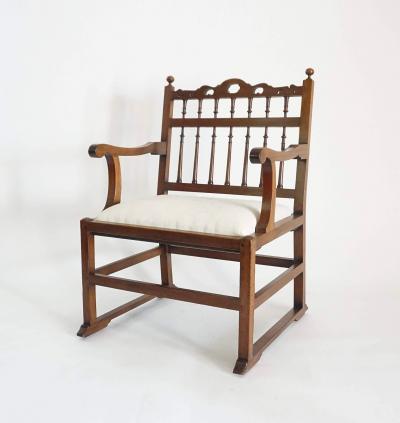 Pair of English North Country Drunkards Arm Chairs