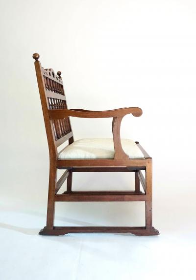 Pair of English North Country Drunkards Arm Chairs