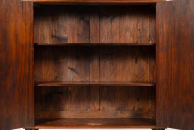 Pair of English Regency Rosewood Bookcase Cabinets att John McLean c 1820