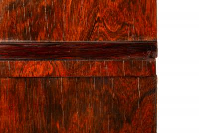 Pair of English Regency Rosewood Bookcase Cabinets att John McLean c 1820