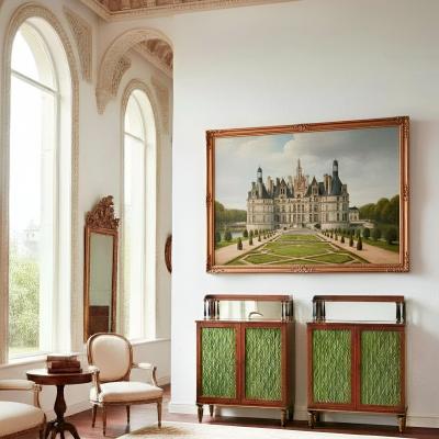 Pair of English Regency Rosewood Chiffoniers Cabinets Bookcases ca 1810