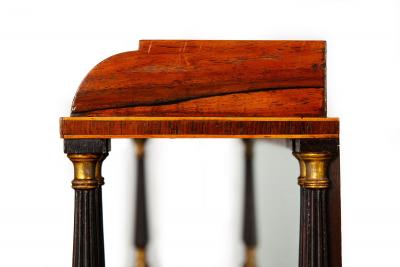 Pair of English Regency Rosewood Chiffoniers Cabinets Bookcases ca 1810