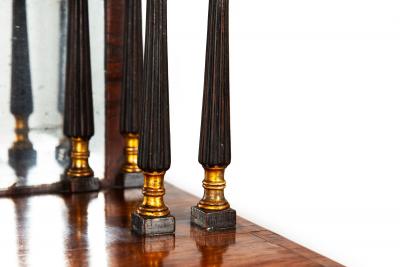 Pair of English Regency Rosewood Chiffoniers Cabinets Bookcases ca 1810