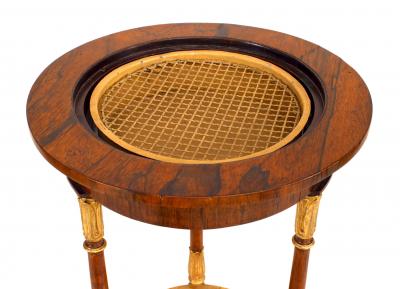 Pair of English Regency Rosewood Pedestals