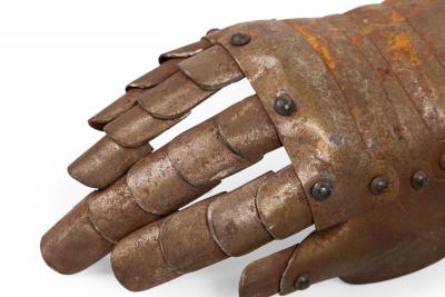 Pair of English Renaissance Style Armor Gauntlet Gloves