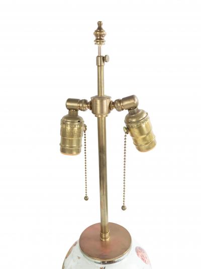 Pair of English Victorian Decoupage Table Lamps