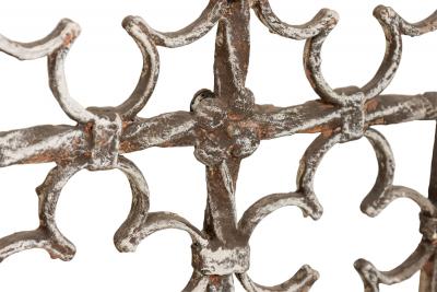 Pair of English Victorian Gothic Iron Gates