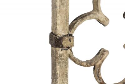 Pair of English Victorian Gothic Iron Gates