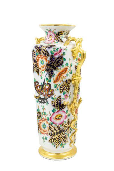 Pair of English Victorian Porcelain Vases