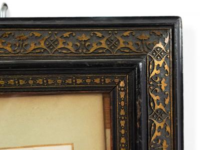 Pair of English Victorian Silk Embroidered Hunting Scenes