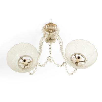 Pair of English Victorian Waterford Crystal Wall Sconces