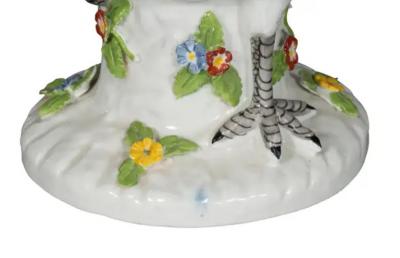 Pair of European Porcelain Roosters