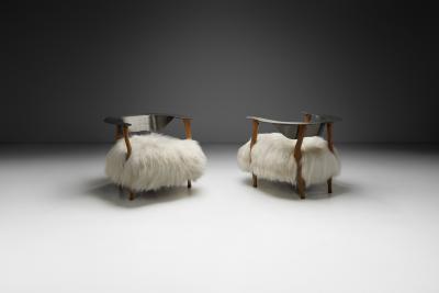 Pair of Fantasy Armchairs by Kurt Beier for Koinor Germany 1980s