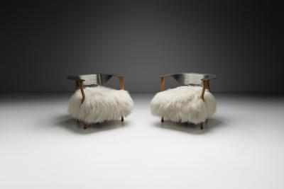 Pair of Fantasy Armchairs by Kurt Beier for Koinor Germany 1980s