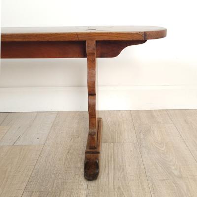 Pair of Farmhouse Benches with Italian Details circa 1830