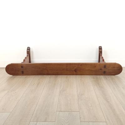 Pair of Farmhouse Benches with Italian Details circa 1830