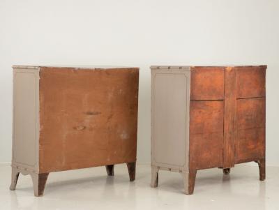 Pair of Faux Bamaboo Chests oF Drawers