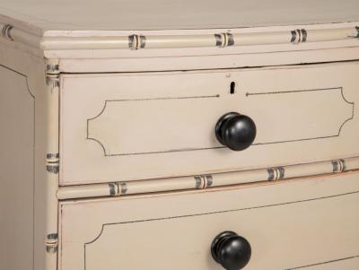 Pair of Faux Bamaboo Chests oF Drawers
