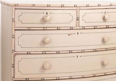 Pair of Faux Bamaboo Chests oF Drawers French 19th Century