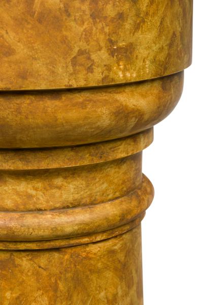 Pair of Faux Marble Painted Pedestals