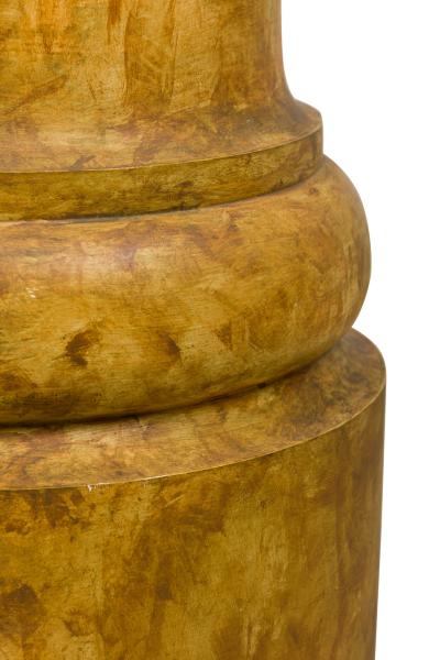 Pair of Faux Marble Painted Pedestals