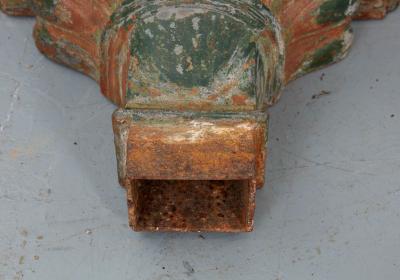 Pair of Fine Cast Iron Wall Mounted Garden Planters