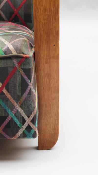 Pair of Fine French Art Deco Club Chairs