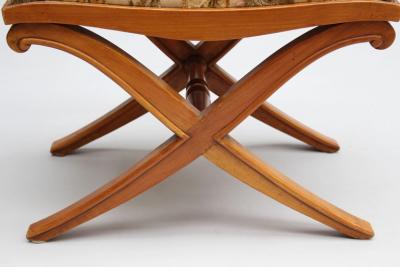 Pair of Fine French Art Deco X Form Stools