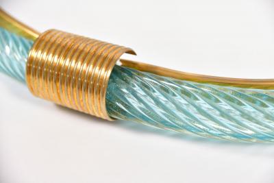 Pair of Firenze Murano rope mirrors